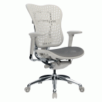 silla ergonomica gris